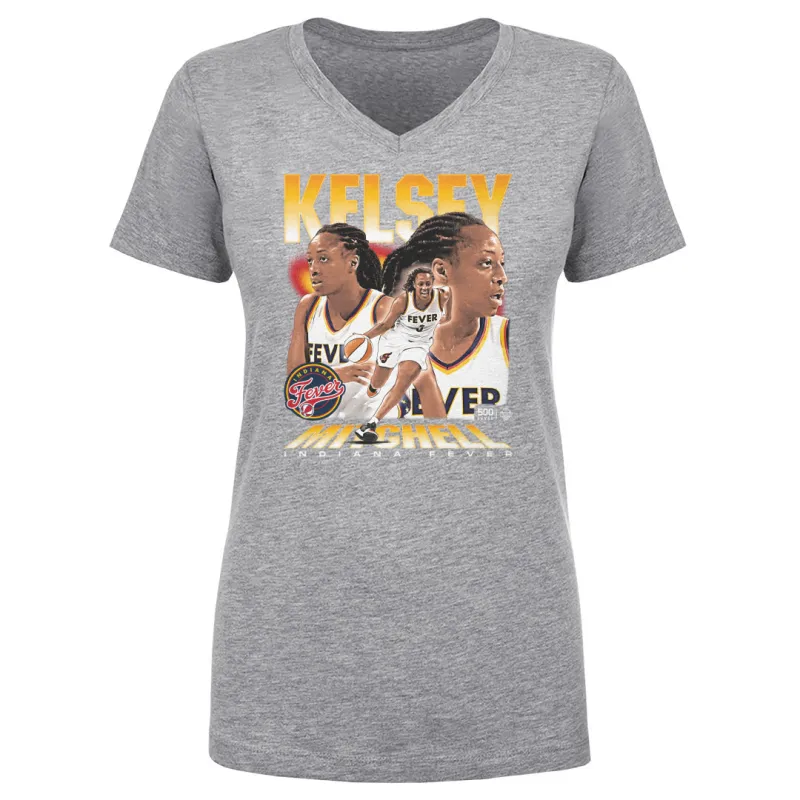 Kelsey Mitchell Indiana Fever Vintage WHT sold by 500 Level