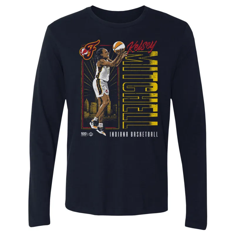 Kelsey Mitchell Indiana Fever Vertical Name WHT sold by 500 Level