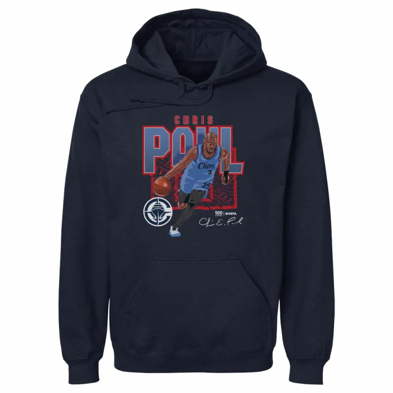 Chris Paul Los Angeles Clippers Shattered WHT sold by 500 Level