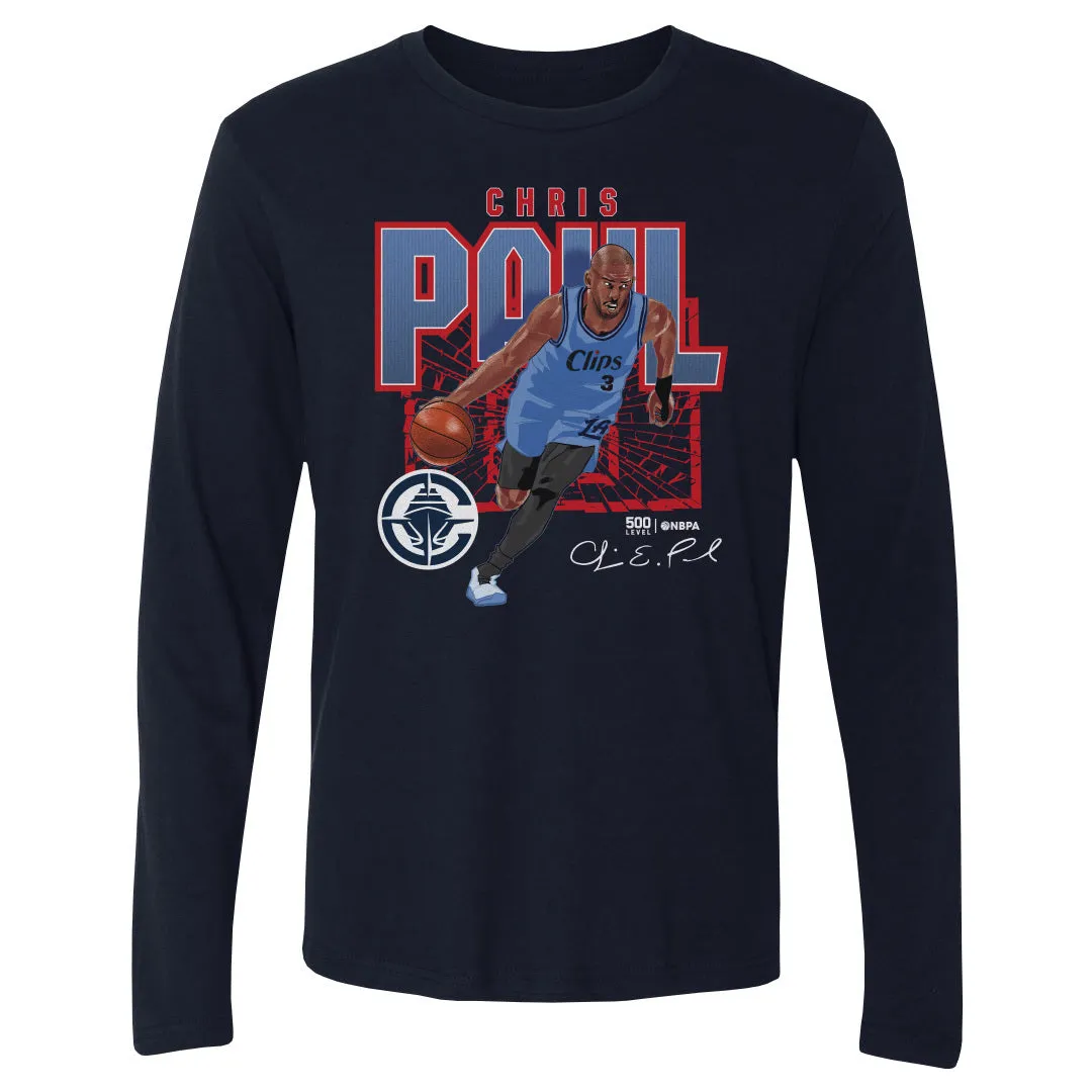 Chris Paul Los Angeles Clippers Shattered WHT sold by 500 Level product image thumbnail 2