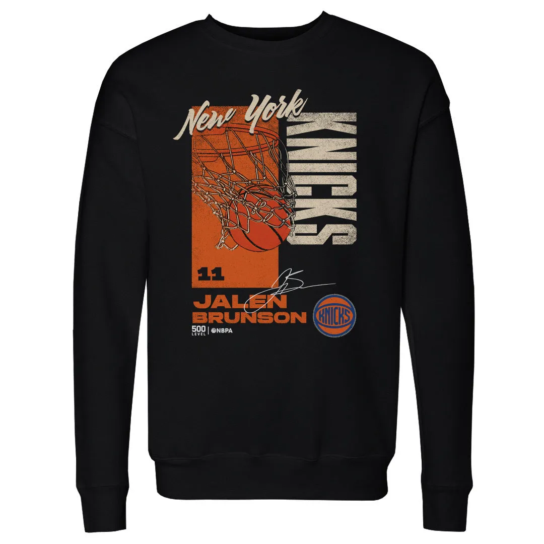 Jalen Brunson New York Knicks All Net WHT sold by 500 Level