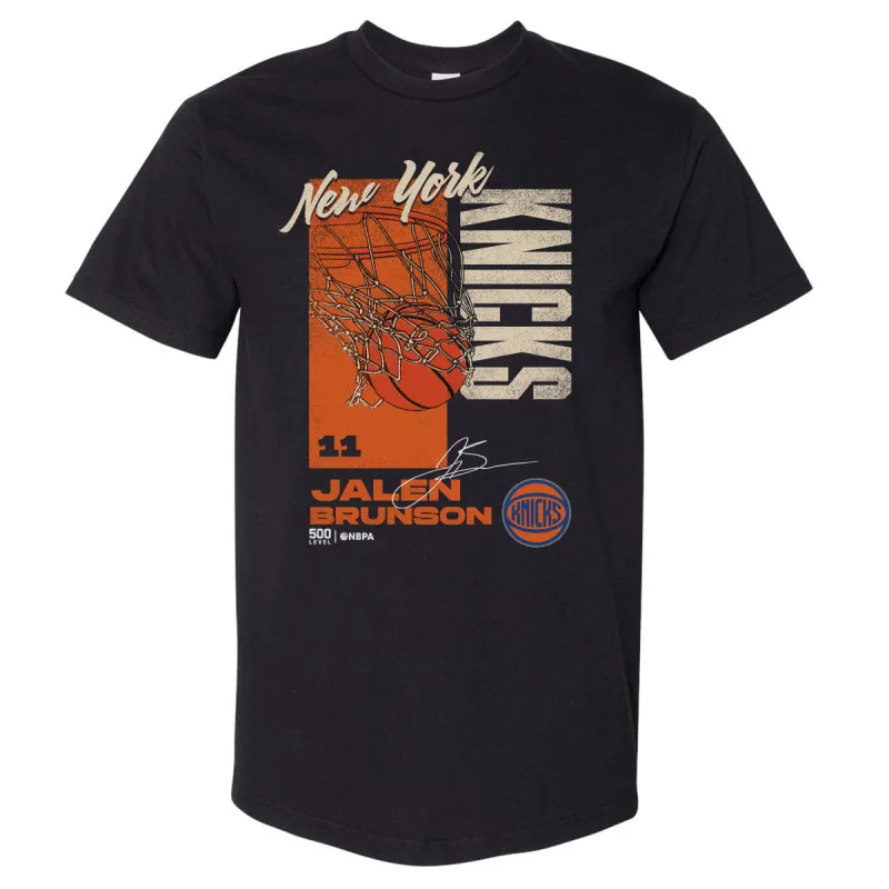 Jalen Brunson New York Knicks All Net WHT sold by 500 Level