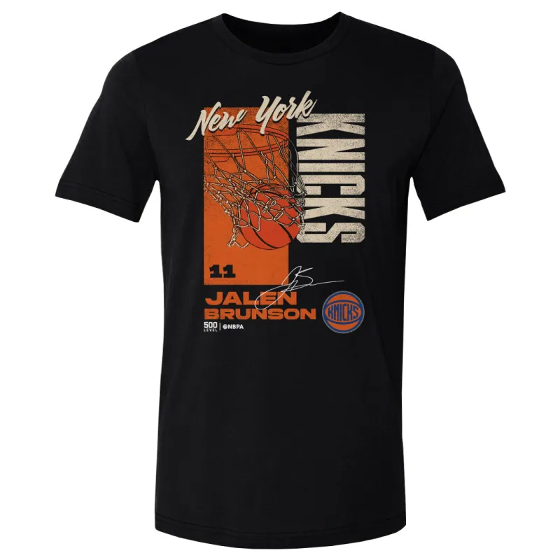 Jalen Brunson New York Knicks All Net WHT sold by 500 Level