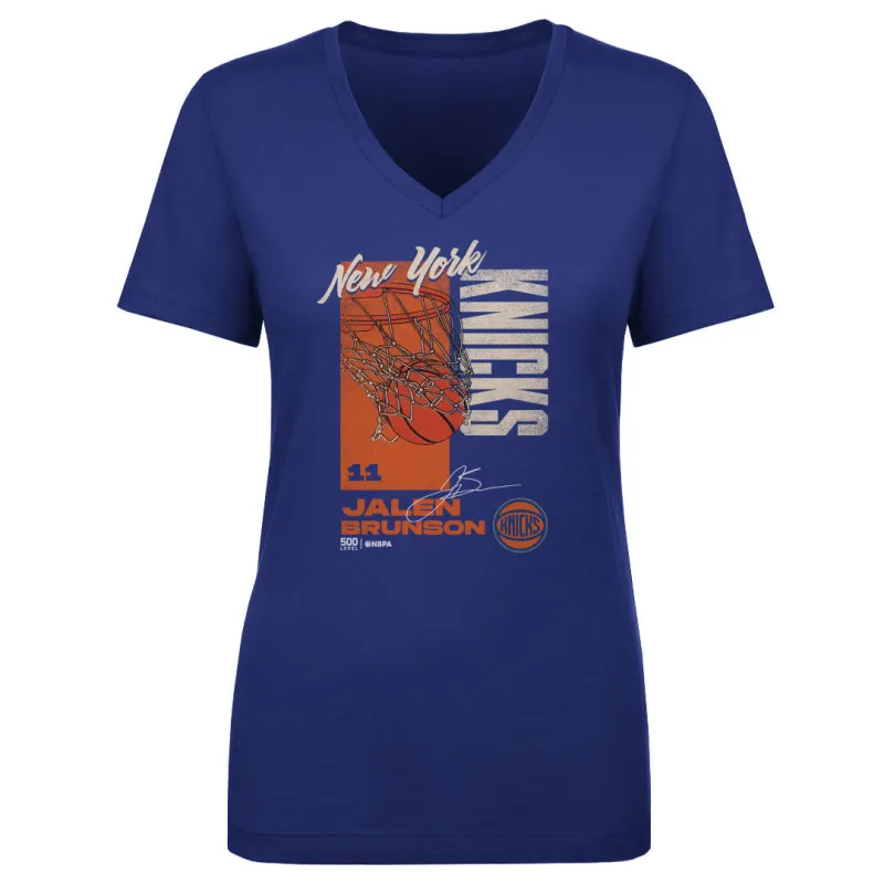Jalen Brunson New York Knicks All Net WHT sold by 500 Level