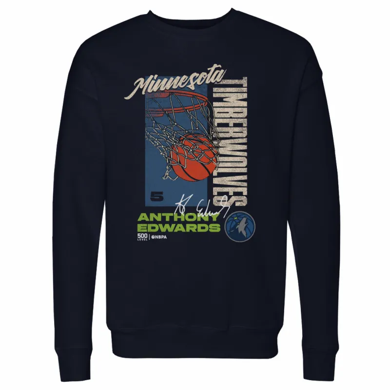 Anthony Edwards Minnesota Timberwolves All Net WHT sold by 500 Level