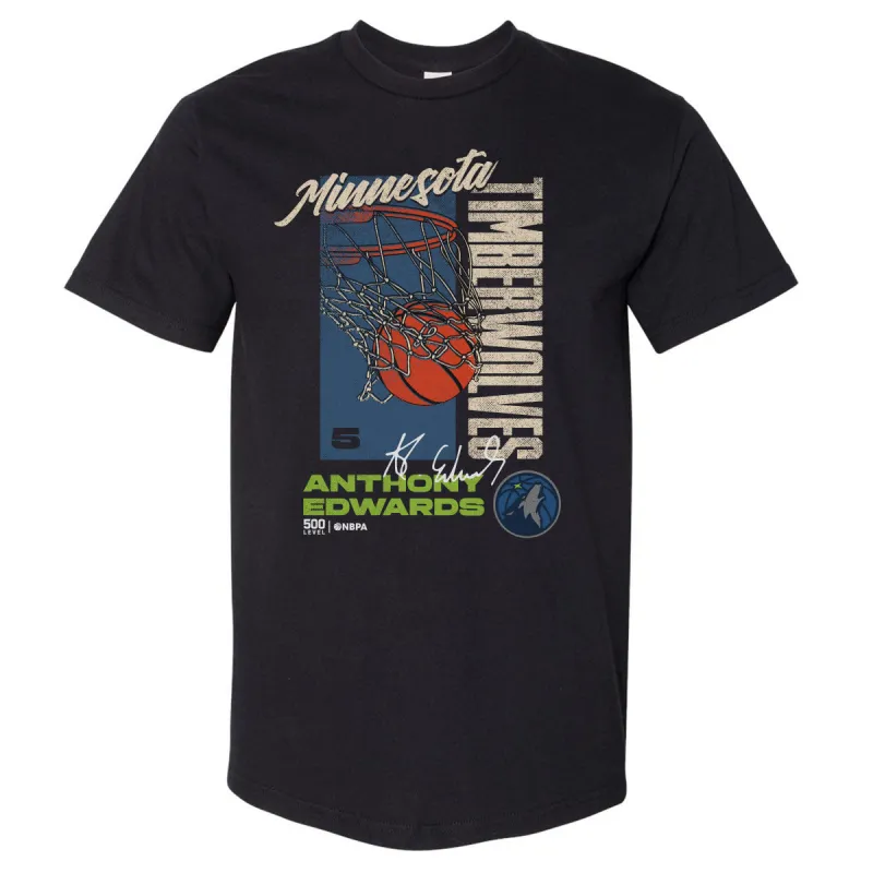 Anthony Edwards Minnesota Timberwolves All Net WHT made by 500 Level