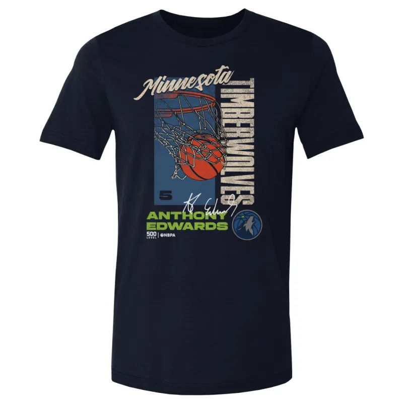 Anthony Edwards Minnesota Timberwolves All Net WHT sold by 500 Level