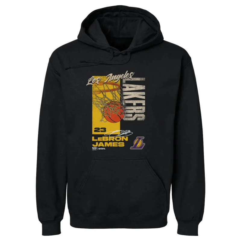 LeBron James Los Angeles Lakers All Net WHT sold by 500 Level