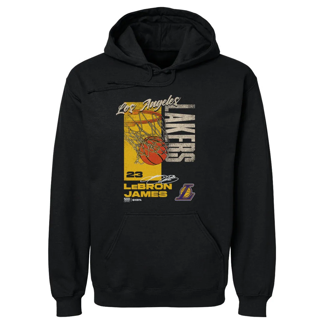 LeBron James Los Angeles Lakers All Net WHT sold by 500 Level