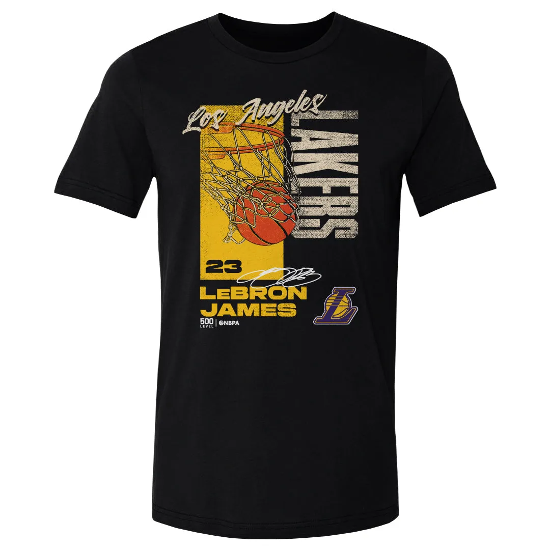 LeBron James Los Angeles Lakers All Net WHT sold by 500 Level product image thumbnail 2