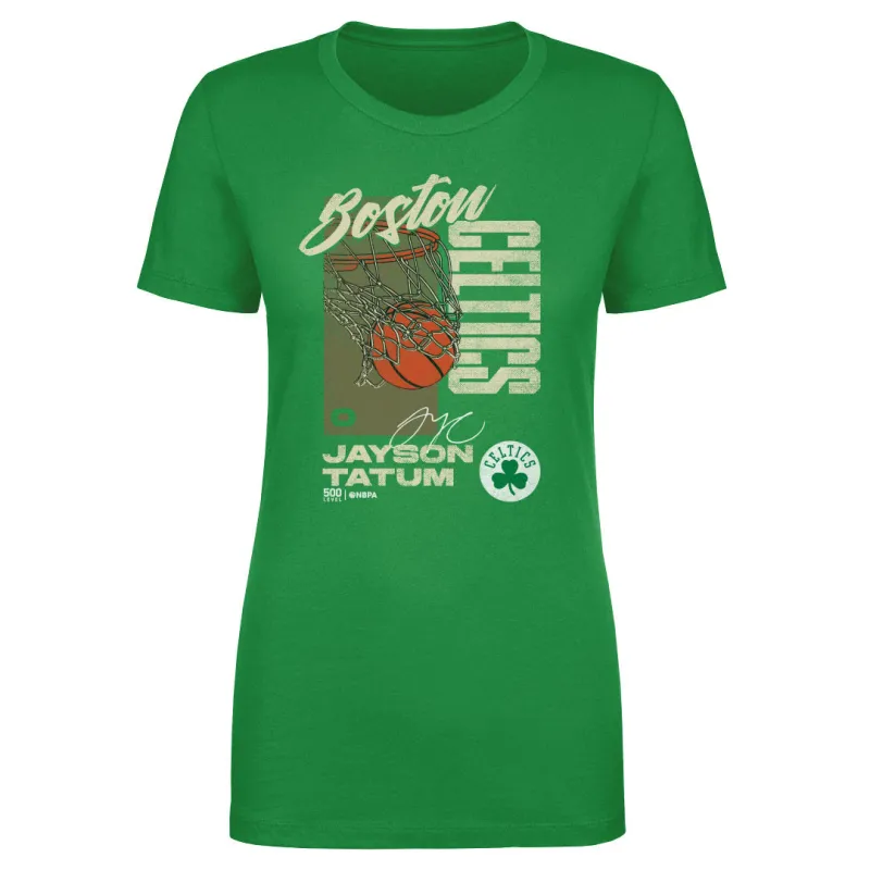 Jayson Tatum Boston Celtics All Net WHT sold by 500 Level