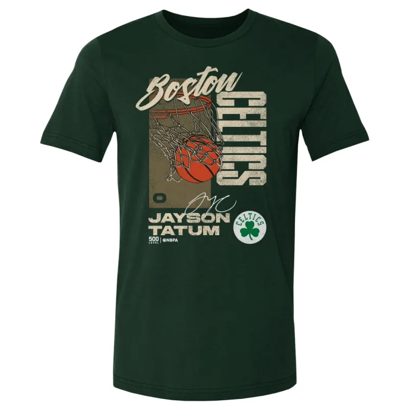 Jayson Tatum Boston Celtics All Net WHT sold by 500 Level