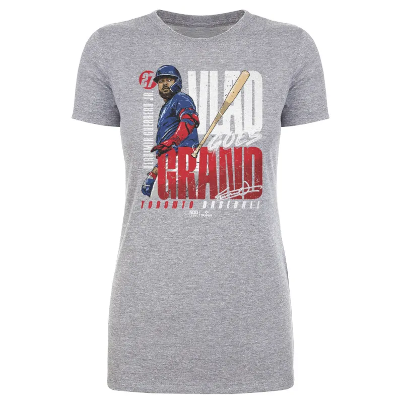 Vladimir Guerrero Jr. Toronto Bat Flip WHT sold by 500 Level