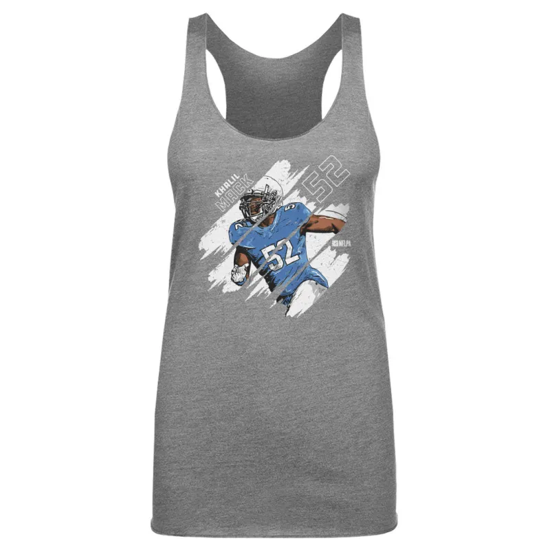 Khalil Mack Los Angeles C Stripes WHT sold by 500 Level
