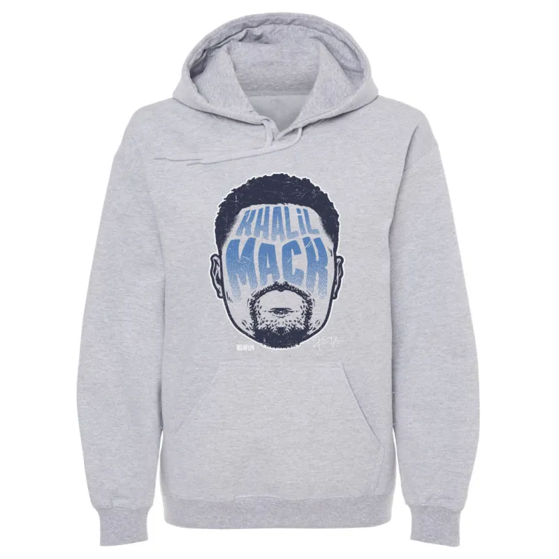 Khalil Mack Los Angeles C Player Silhouette WHT sold by 500 Level