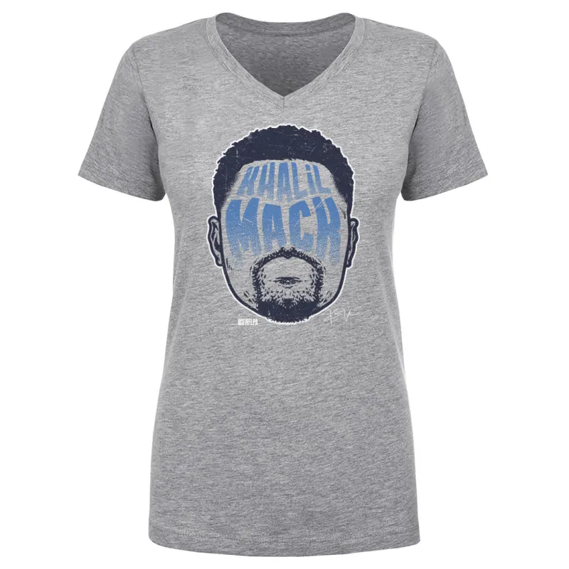 Khalil Mack Los Angeles C Player Silhouette WHT sold by 500 Level