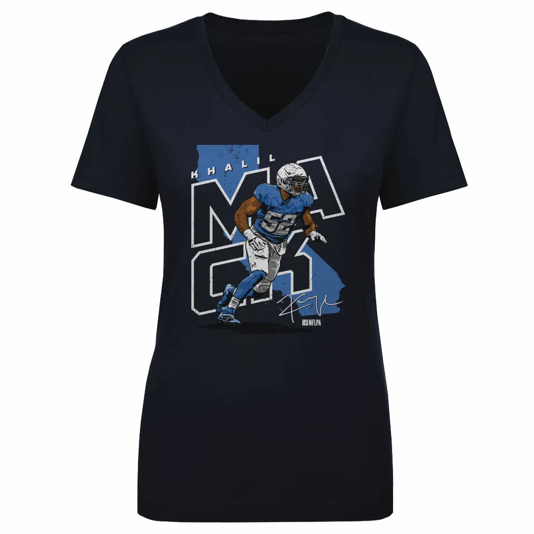 Khalil Mack Los Angeles C Player Map WHT sold by 500 Level product image thumbnail 2