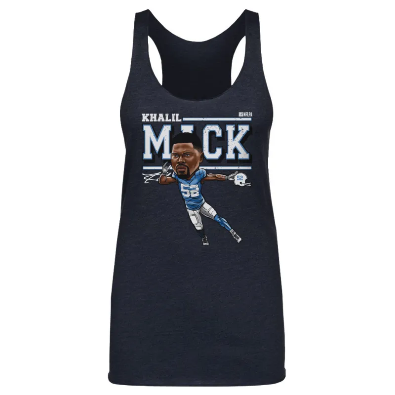Khalil Mack Los Angeles C Cartoon WHT sold by 500 Level