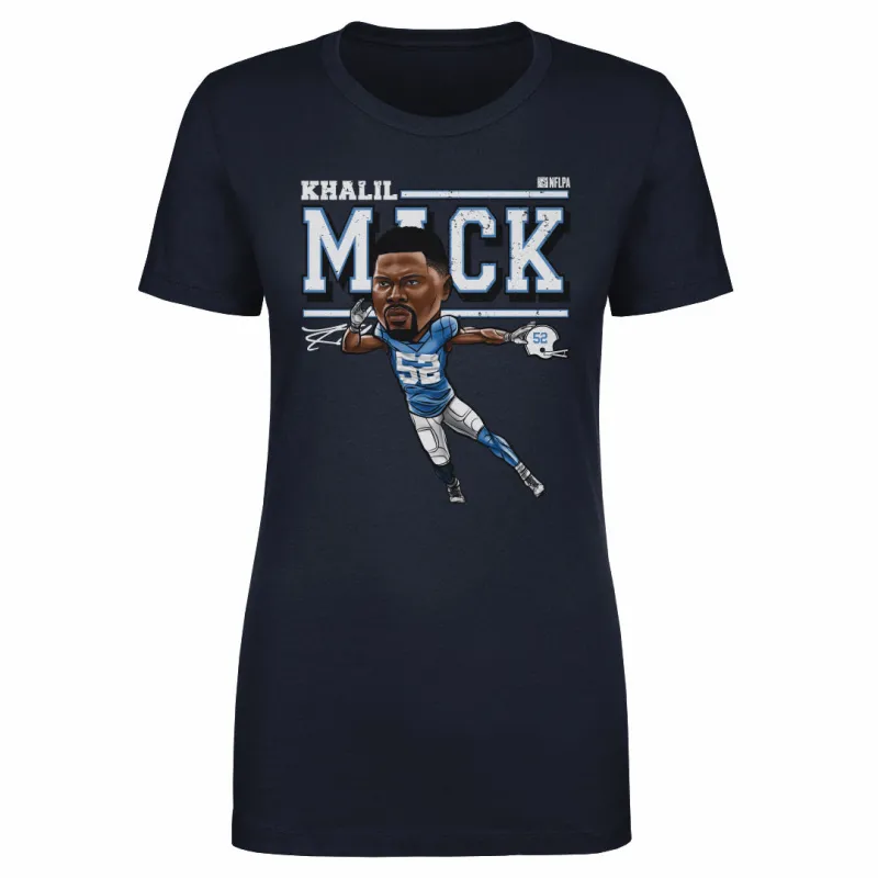 Khalil Mack Los Angeles C Cartoon WHT sold by 500 Level