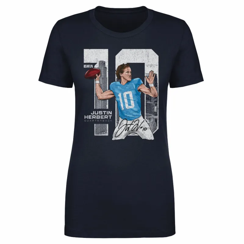 Justin Herbert Throw WHT sold by 500 Level