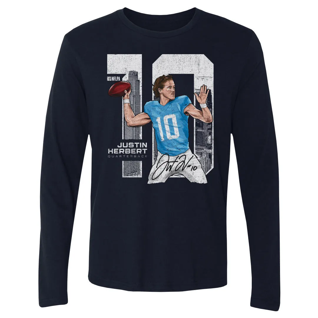 Justin Herbert Throw WHT sold by 500 Level