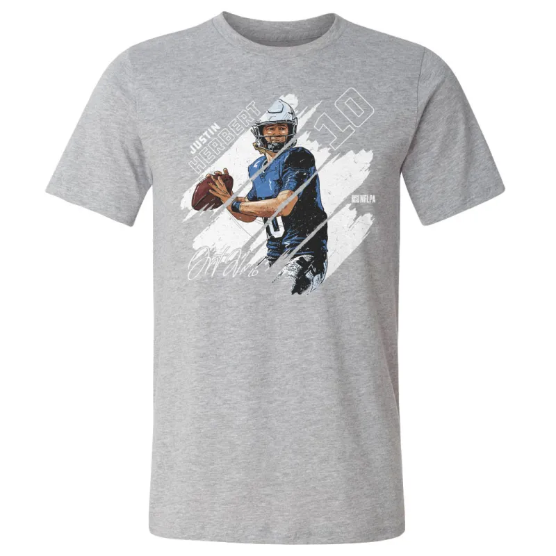 Justin Herbert Stripes WHT sold by 500 Level