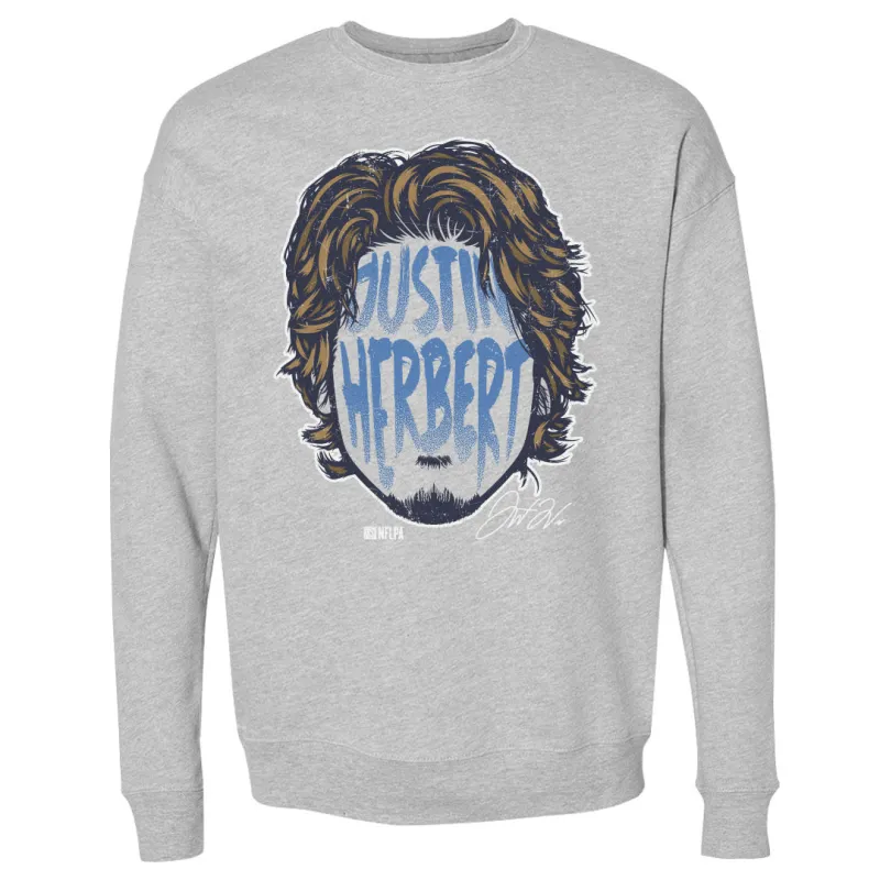 Justin Herbert Player Silhouette WHT sold by 500 Level