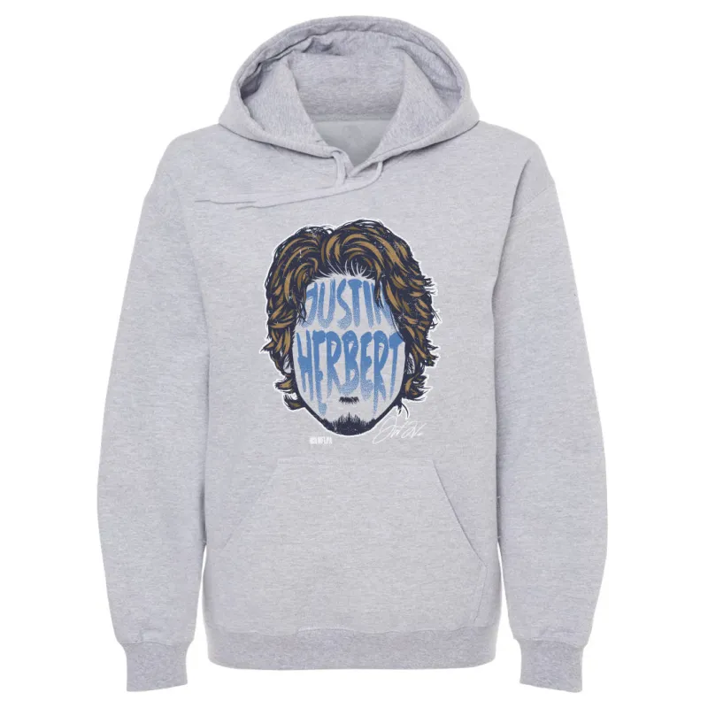 Justin Herbert Player Silhouette WHT sold by 500 Level