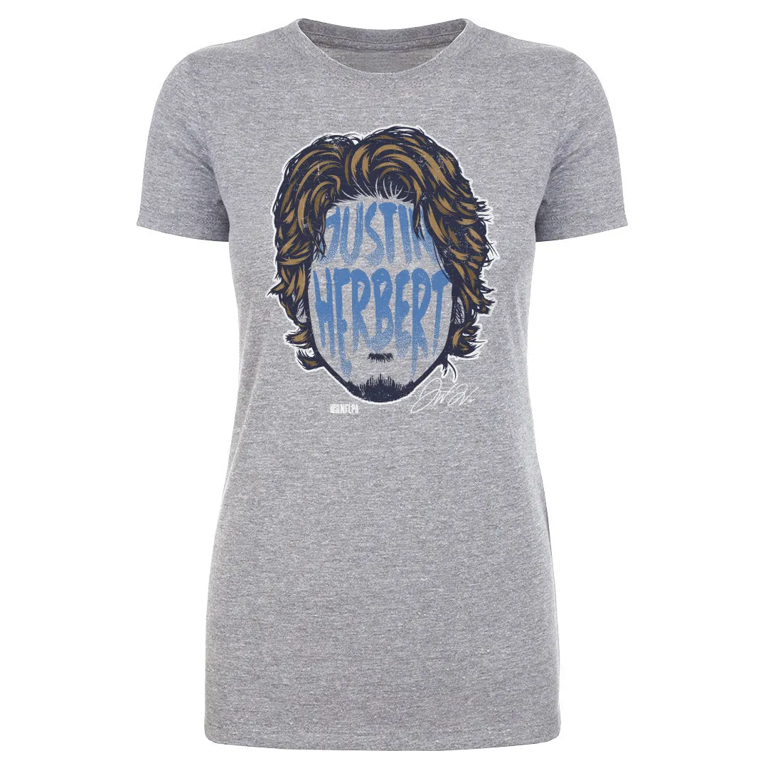 Justin Herbert Player Silhouette WHT sold by 500 Level