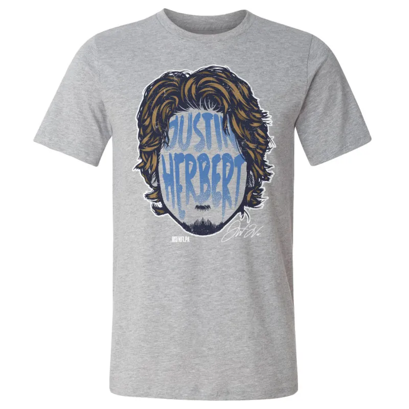 Justin Herbert Player Silhouette WHT sold by 500 Level