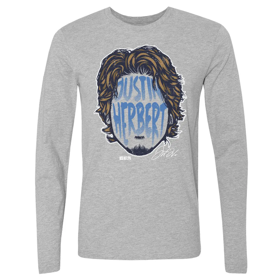 Justin Herbert Player Silhouette WHT sold by 500 Level