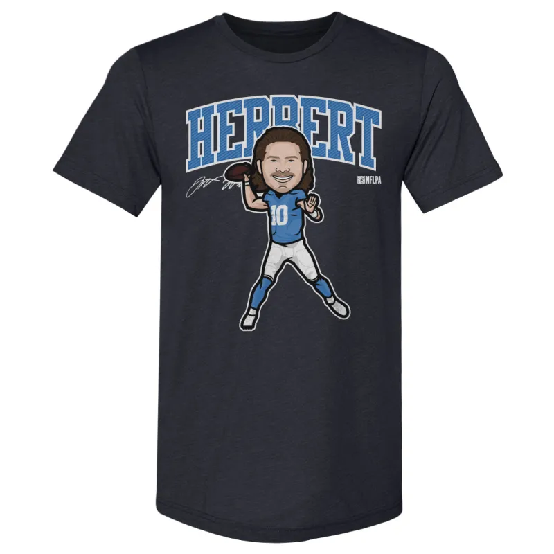 Justin Herbert Los Angeles C Toon WHT sold by 500 Level