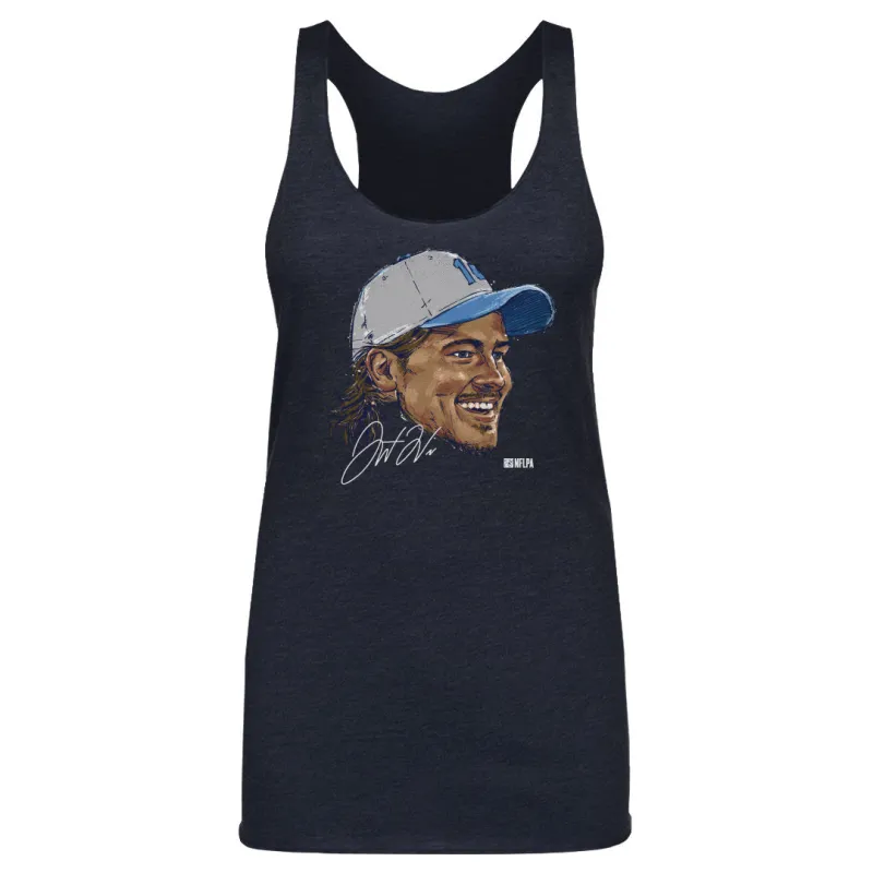 Justin Herbert Los Angeles C Portrait WHT sold by 500 Level