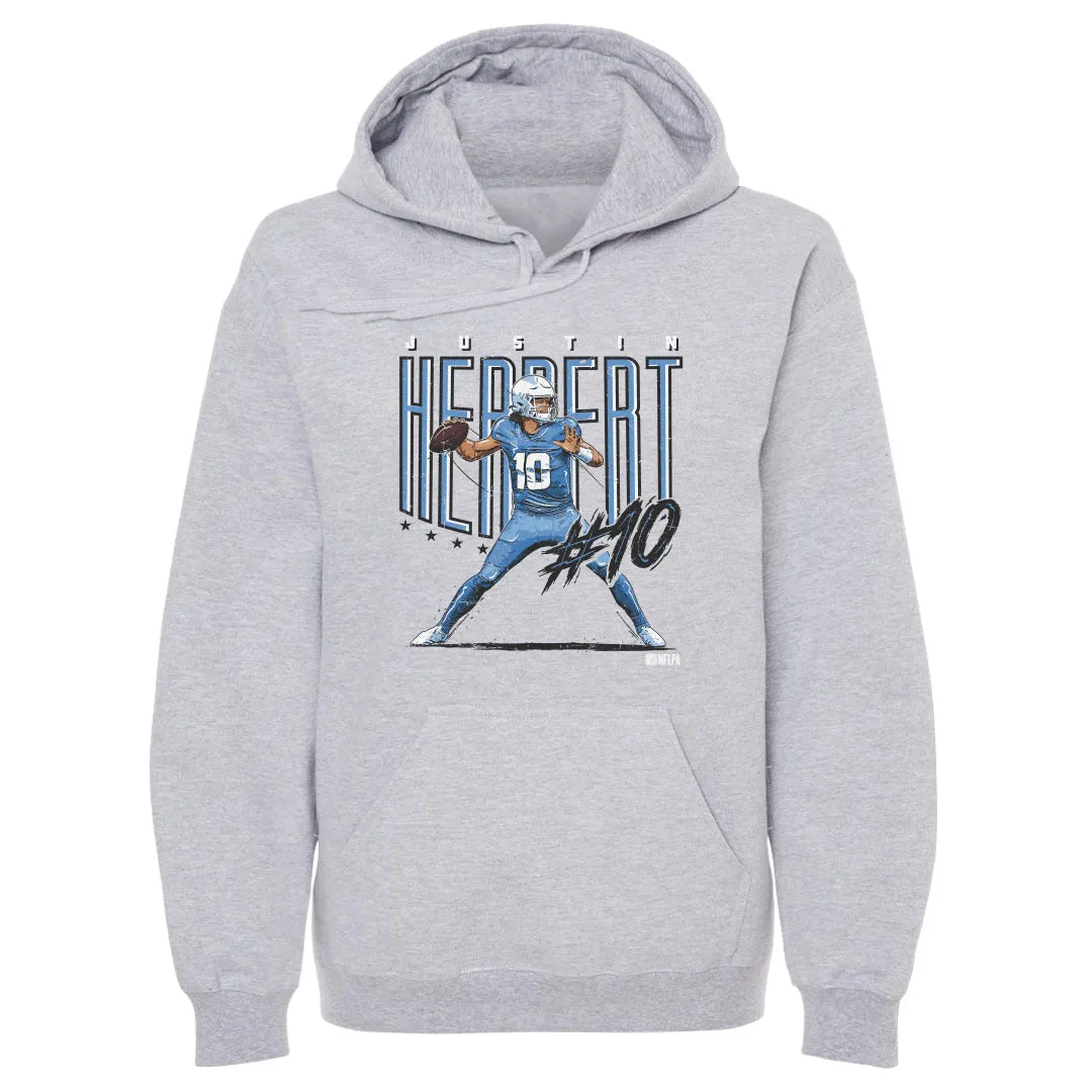 Justin Herbert Los Angeles C Player Name WHT sold by 500 Level