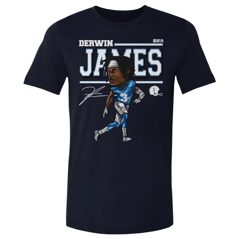 Derwin James Los Angeles C Cartoon WHT sold by 500 Level
