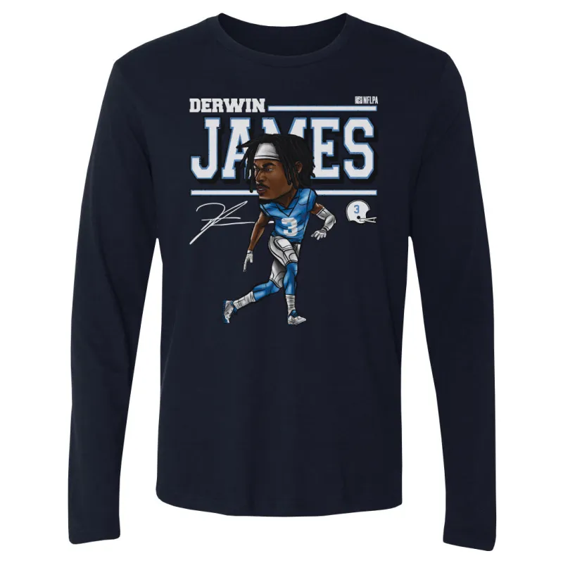 Derwin James Los Angeles C Cartoon WHT sold by 500 Level
