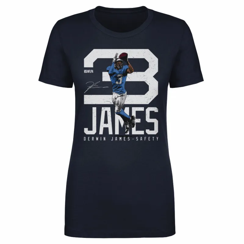 Derwin James Los Angeles C Bold Number WHT sold by 500 Level