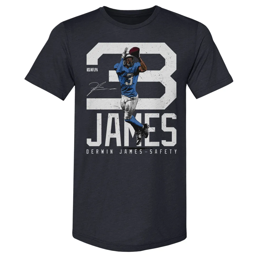 Derwin James Los Angeles C Bold Number WHT sold by 500 Level product image thumbnail 3
