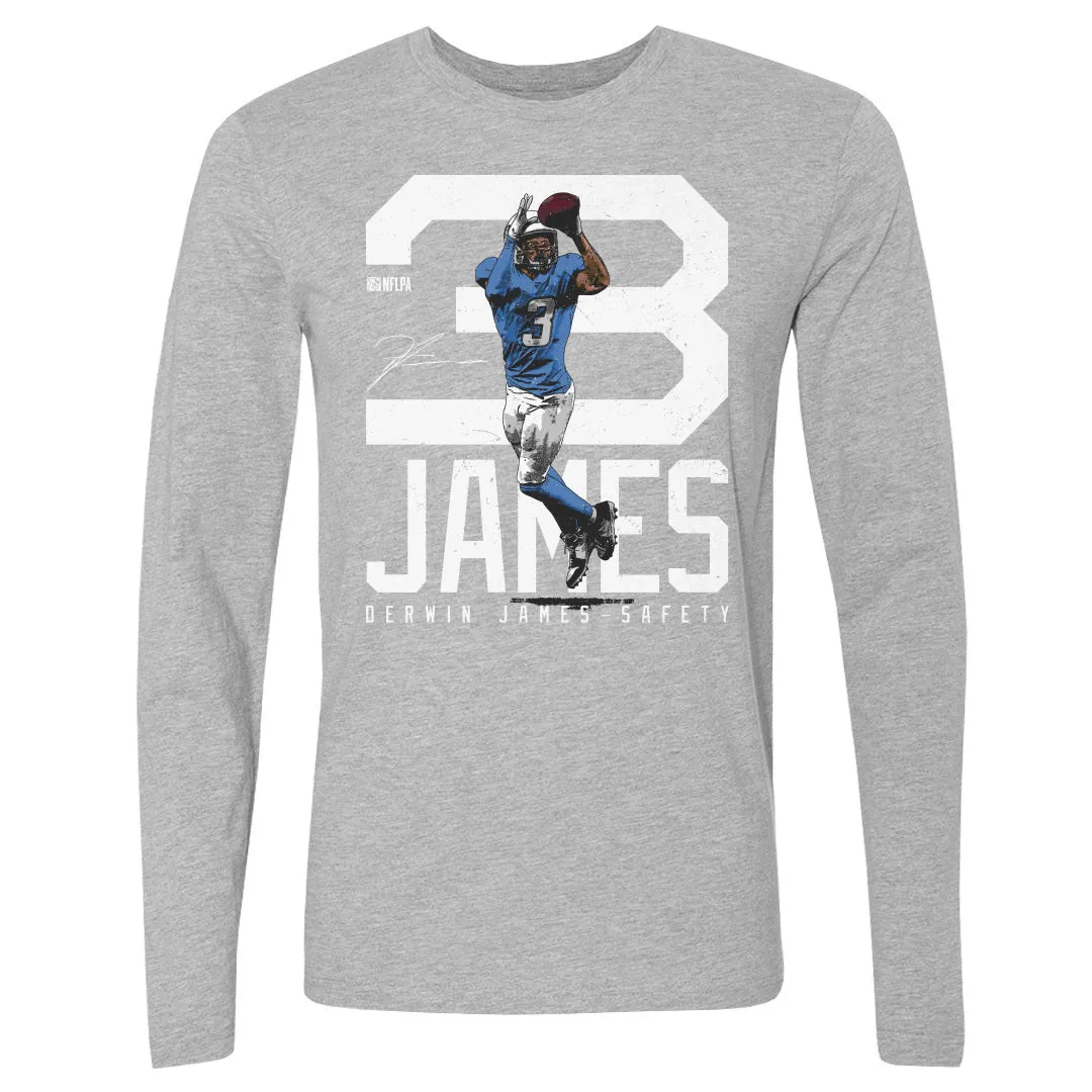 Derwin James Los Angeles C Bold Number WHT sold by 500 Level product image thumbnail 2