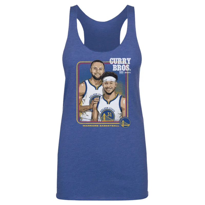 Steph Curry & Seth Curry Golden State Warriors Step Brothers WHT sold by 500 Level