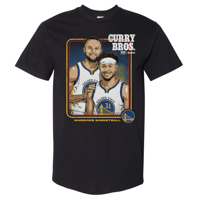 Steph Curry & Seth Curry Golden State Warriors Step Brothers WHT sold by 500 Level