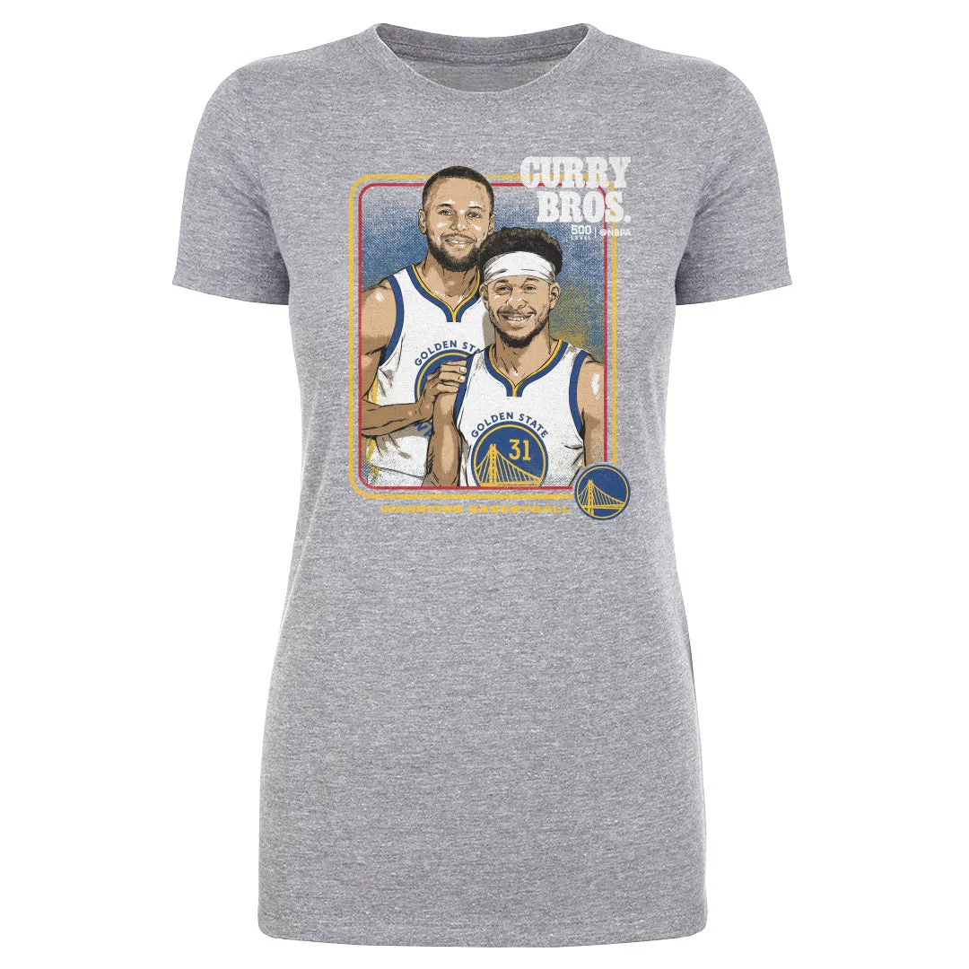 Steph Curry & Seth Curry Golden State Warriors Step Brothers WHT sold by 500 Level
