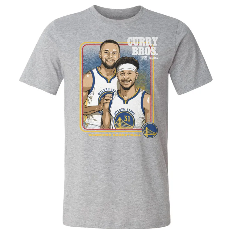 Steph Curry & Seth Curry Golden State Warriors Step Brothers WHT sold by 500 Level