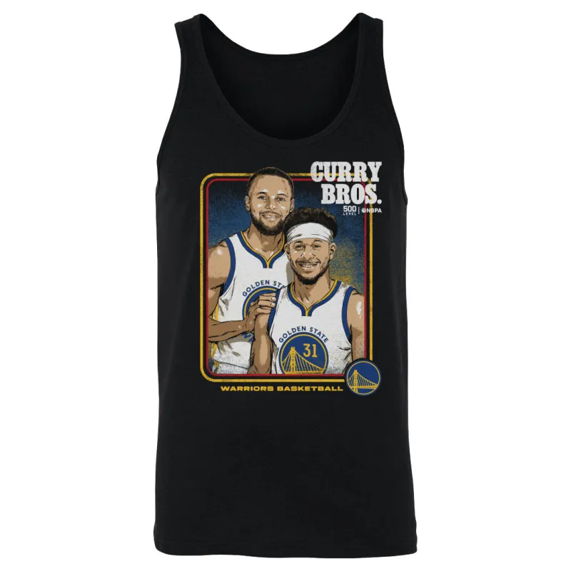 Steph Curry & Seth Curry Golden State Warriors Step Brothers WHT sold by 500 Level