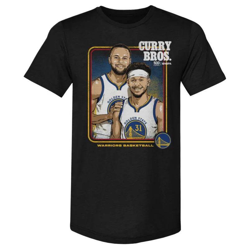 Steph Curry & Seth Curry Golden State Warriors Step Brothers WHT sold by 500 Level