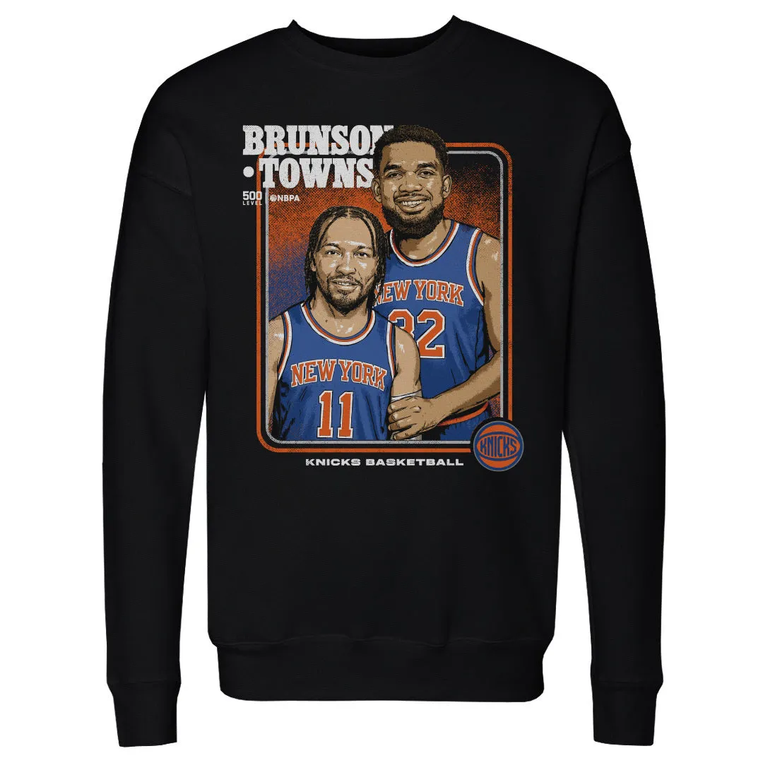 Jalen Brunson & Karl-Anthony Towns New York Knicks Step Brothers WHT sold by 500 Level product image thumbnail 2