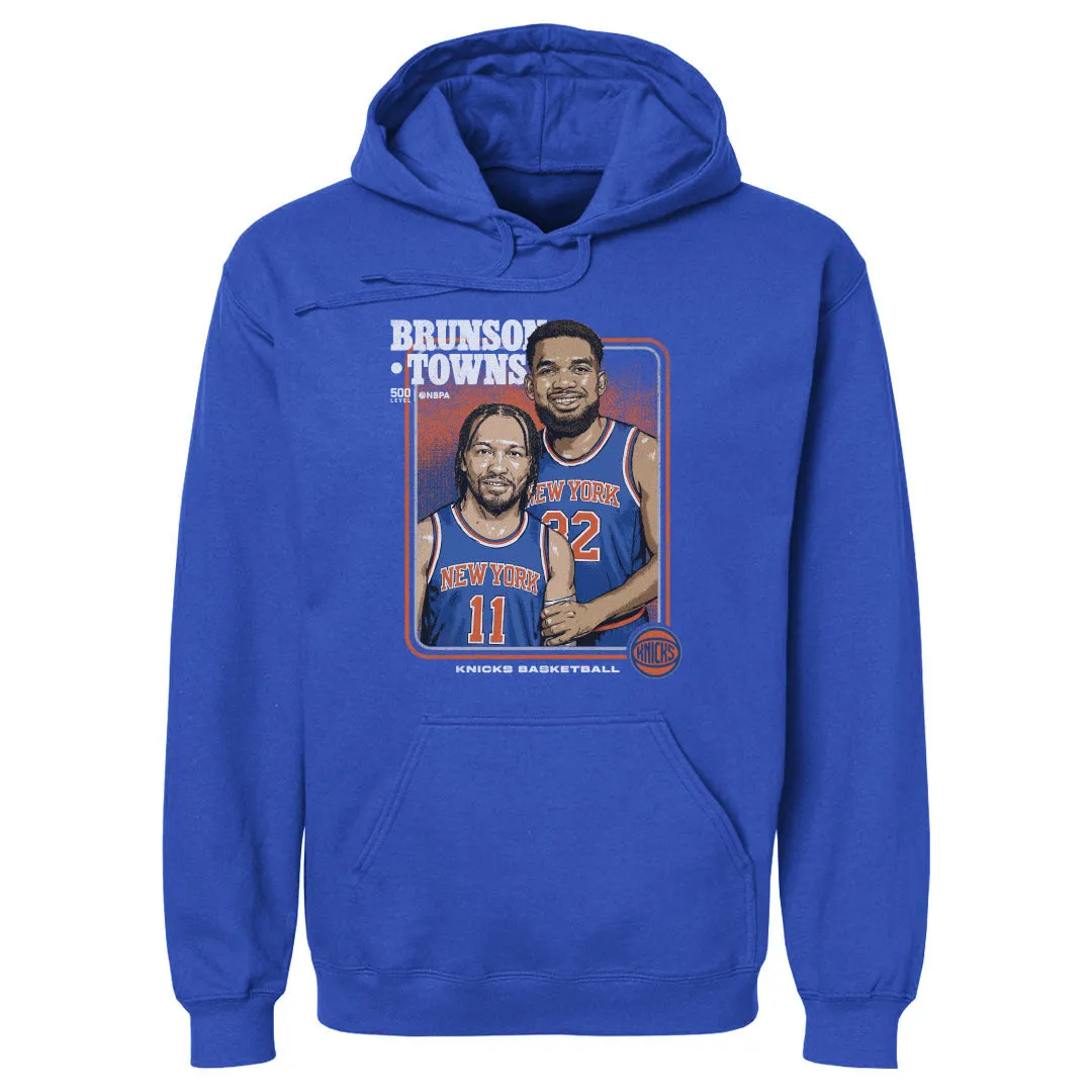 Jalen Brunson & Karl-Anthony Towns New York Knicks Step Brothers WHT sold by 500 Level product image thumbnail 2