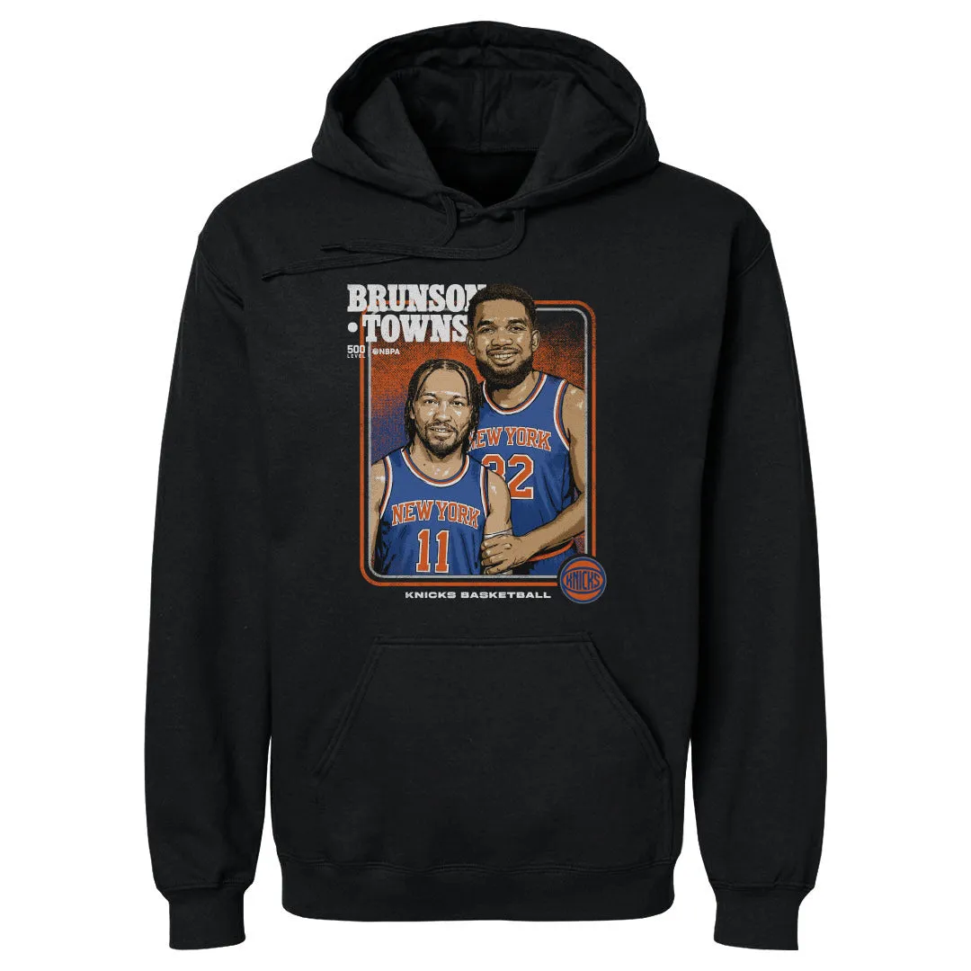 Jalen Brunson & Karl-Anthony Towns New York Knicks Step Brothers WHT sold by 500 Level product image thumbnail 3