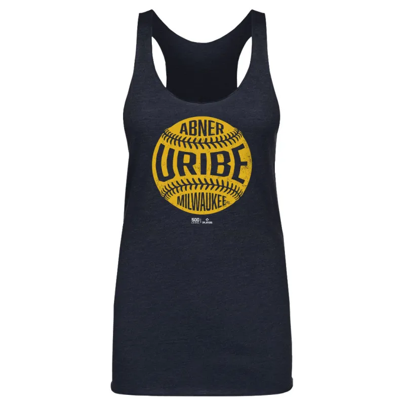 Abner Uribe Milwaukee Vintage Baseball WHT sold by 500 Level