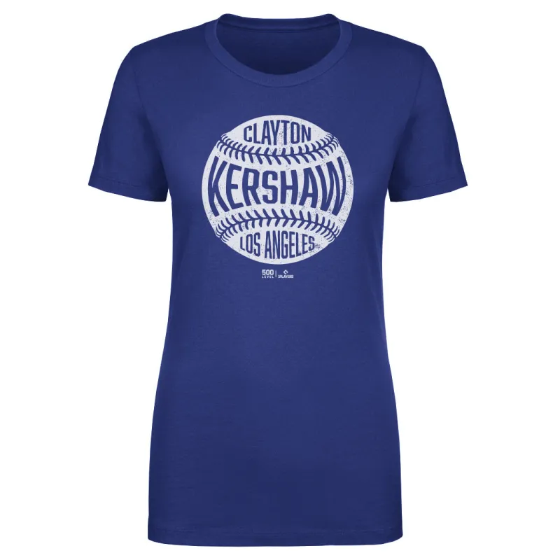 Clayton Kershaw Los Angeles D Vintage Baseball WHT sold by 500 Level